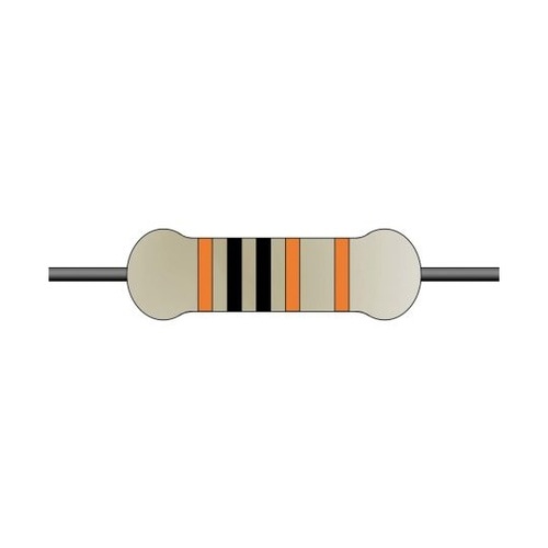 金属皮膜固定抵抗器 0.4W 1kΩ ±
