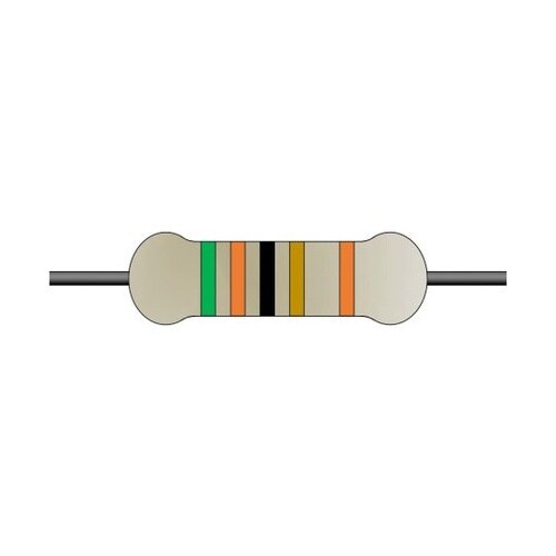 金属皮膜固定抵抗器 0.6W 51Ω ±