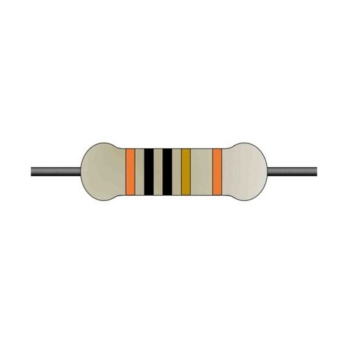 金属皮膜固定抵抗器 0.5W 10Ω ±