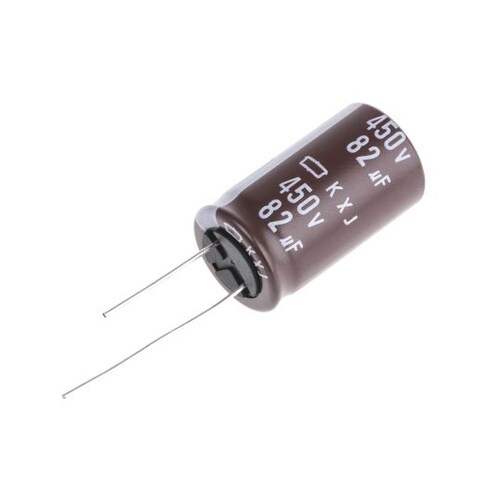 コンデンサ 82μF 450V dc E