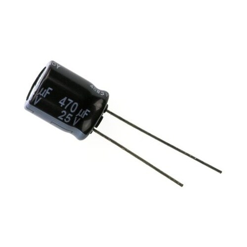 コンデンサ 470μF 25V dc 1