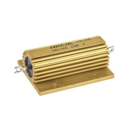 シャーシ取り付け抵抗器 100W 22Ω