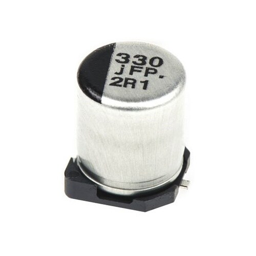 コンデンサ 330μF 6.3V dc