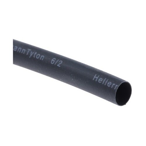 熱収縮チューブ 収縮前 6mm 収縮後