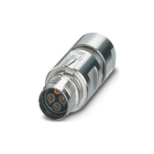 丸型コネクタ 4極 17 mm ケーブル