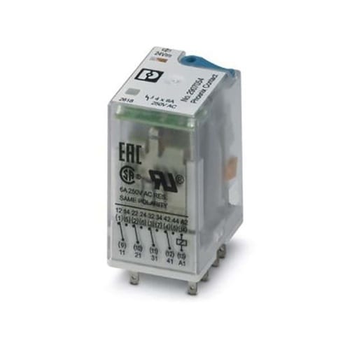 リレー 24V dc DINレールタイプ
