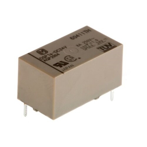 リレー 24V dc SPNO 基板実装