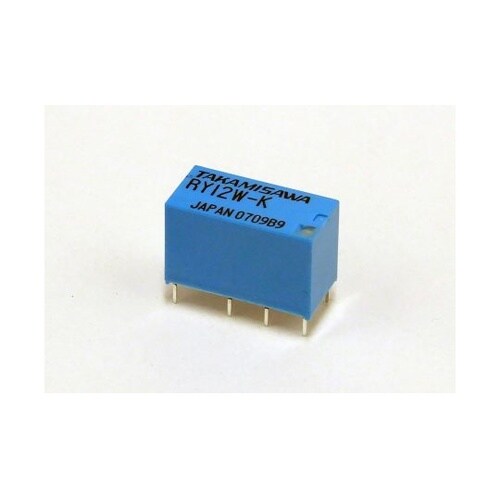 リレー 18V dc 2c接点 基板実装