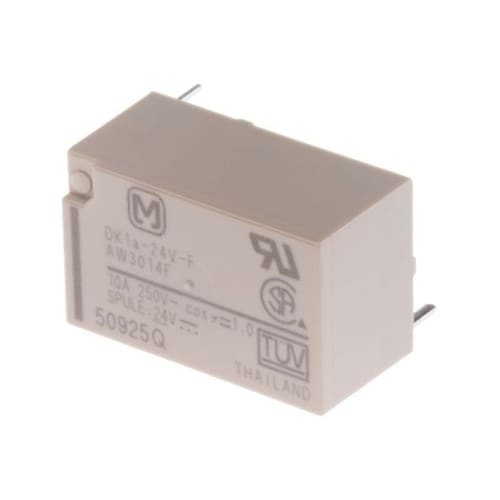 リレー 24V dc SPNO 基板実装