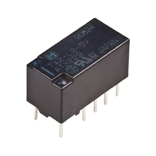 ラッチングリレー DPDT 12V dc