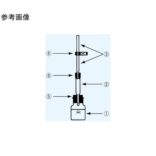 ゴム栓 大(ひ素試験器用) 3002−5