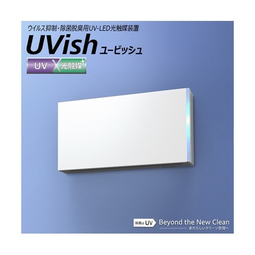 ウイルス抑制・除菌脱臭用UV−LED光触