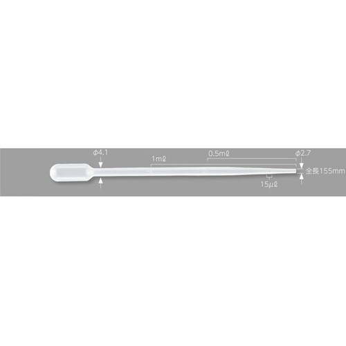 スポイト 1mL 喀痰用 50本×20袋