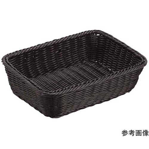 プリート PP角型バスケット(ブラック)