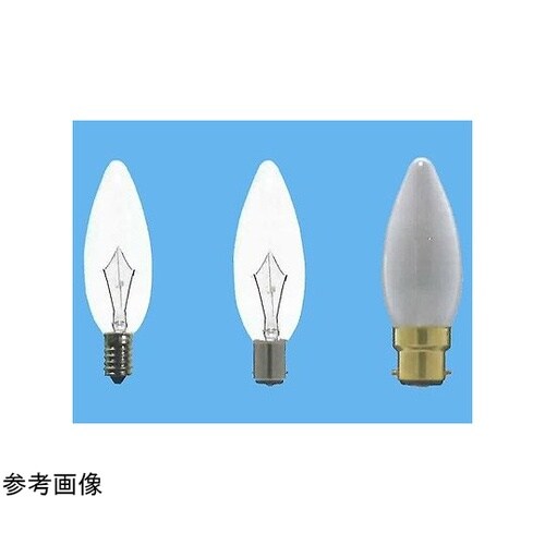 シャンデリア球 B15D クリア 25W