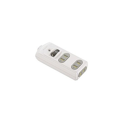 DIYタップ集中スイッチ付き3個口 HS