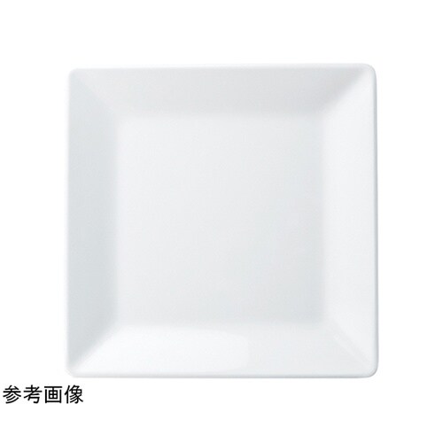 メラミン 36cm 角隅丸角盛皿 ホワイ