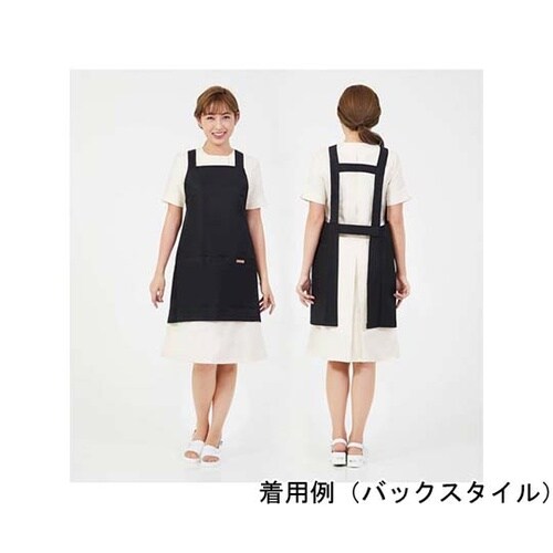 LDL楽々エプロン/ブラック T1003