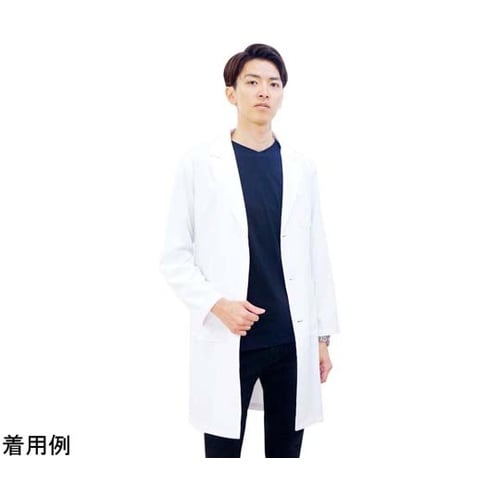 LDL男性用白衣/長袖/ホワイト/3L