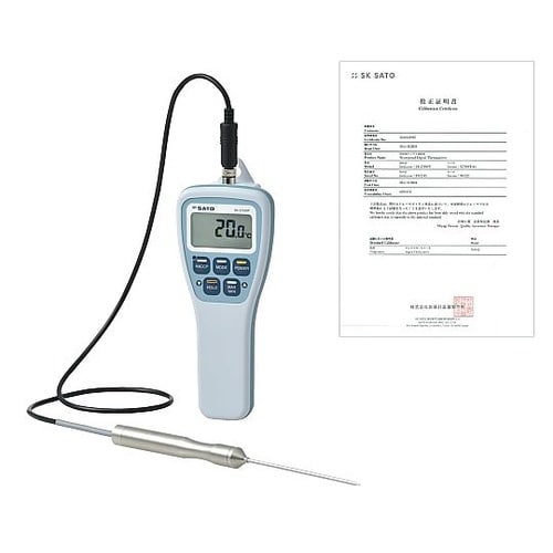 防水型デジタル温度計 SK−270WP/