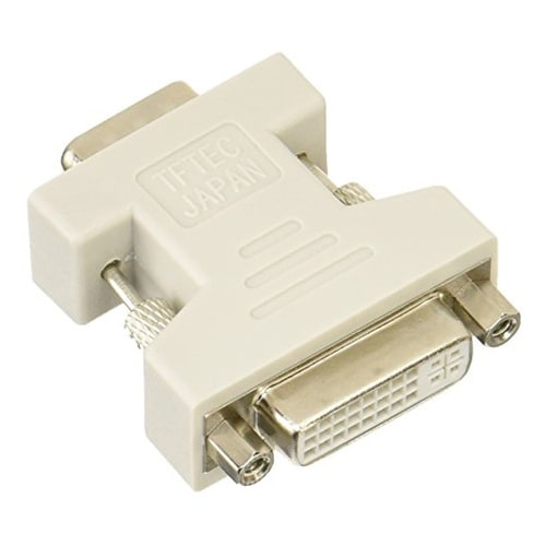 変換プラグ VGA(オス)→DVI(メス