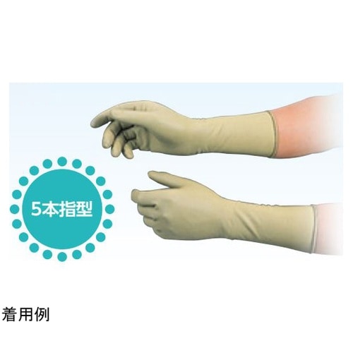 X線防護手袋 ベージュ 鉛当量0.03