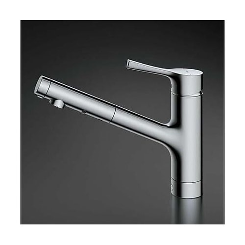 G1/2” シングル混合水栓(吐水口引出