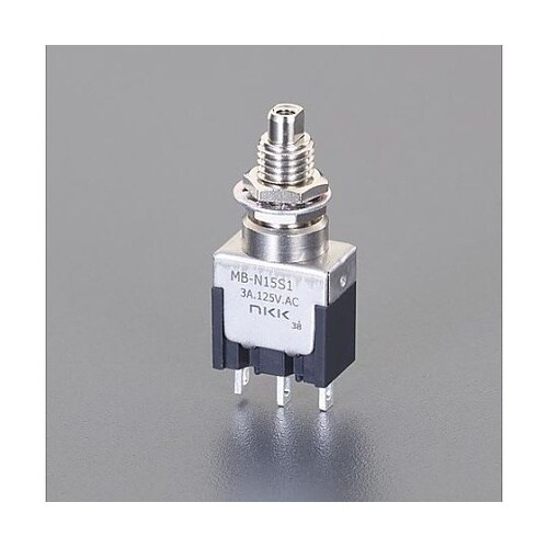 125V/3A 押しボタンスイッチ(2極