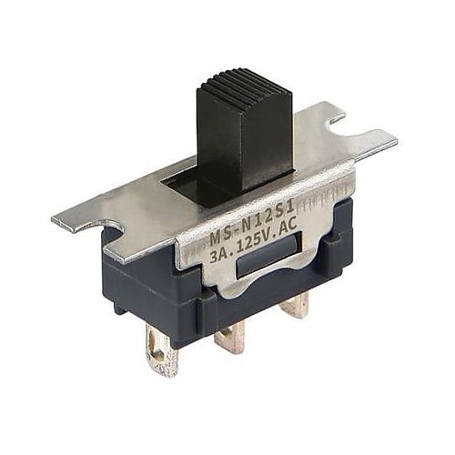 125V/3A 単極双投/小型スライドス