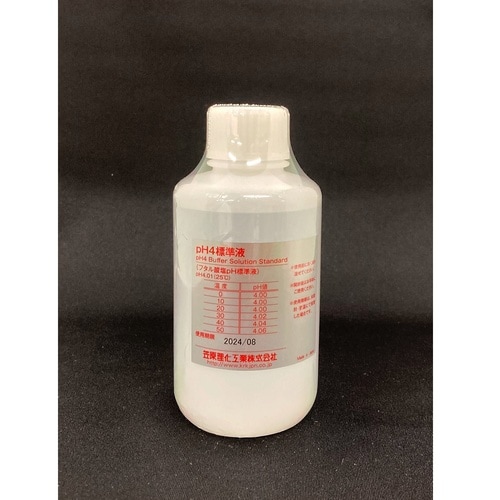 pH標準液 pH4 250mL