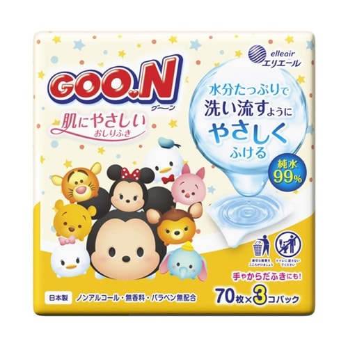 グーン 肌にやさしいおしりふき 1ケース