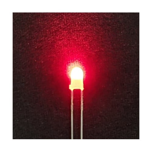 高輝度LED 赤 3mm 1袋(6個入)