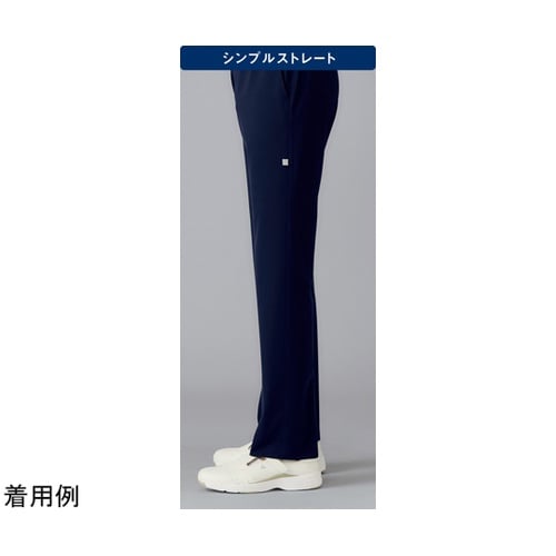ストレートパンツ 5 ネイビー 4L U
