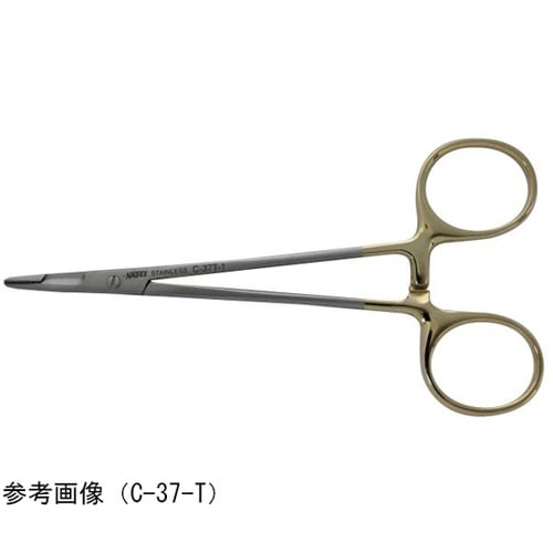 超硬付オルセンヘガール剪刀付持針器 12
