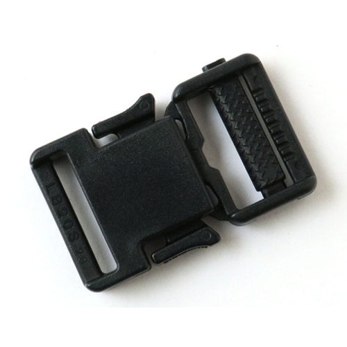 プラスチックパーツ バックル 20mm巾