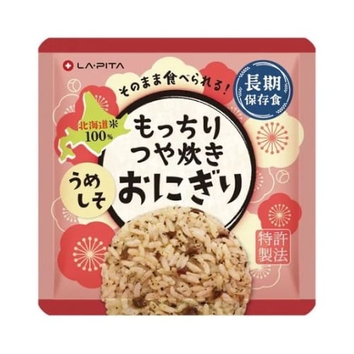 もっちりつや炊きおにぎり 単品 うめしそ