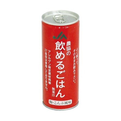 農協の飲めるごはん 梅・こんぶ風味 30