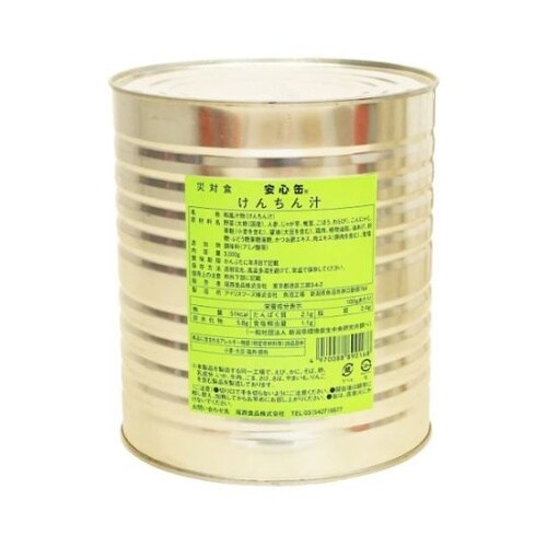 災害対策食糧安心缶 1号缶 6缶入 けん