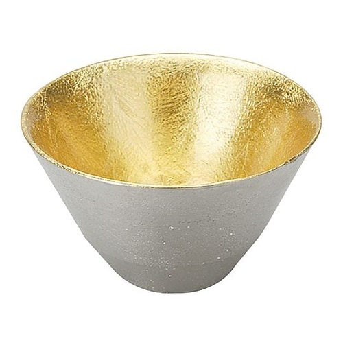 能作 錫 盃 喜器(きき)2 金箔 40