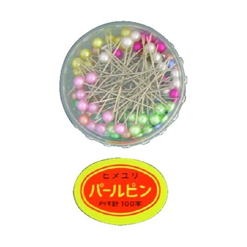 洋裁用パールピン MIXカラー 長さ約3
