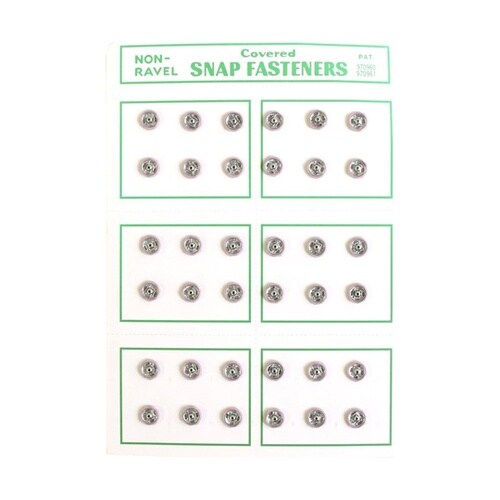シルクスナップボタン 36個入 φ7mm