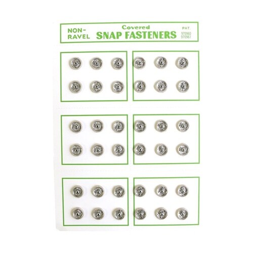 シルクスナップボタン 36個入 φ8mm