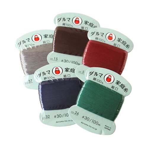ダルマ 家庭糸 手縫い糸 30番手 細口