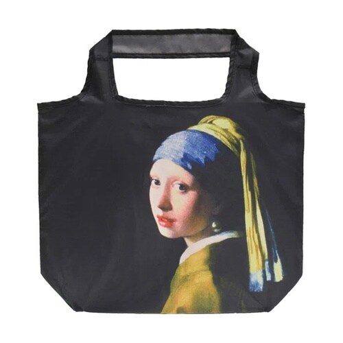 名画エコバッグ(フェルメール「青いターバ