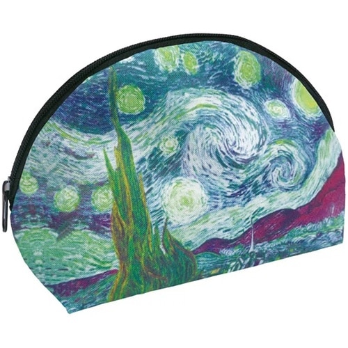 名画マルチポーチ(ゴッホ「星月夜」)