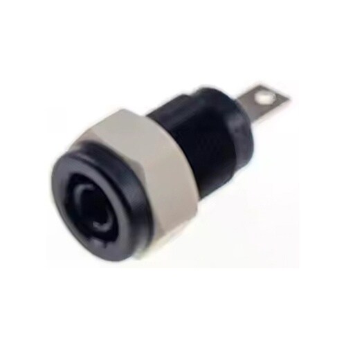 ターミナル 4mm 黒 1000V CA