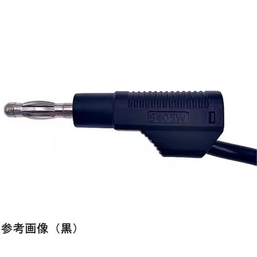 スタック可能バナナプラグ 4mm 黒 絶