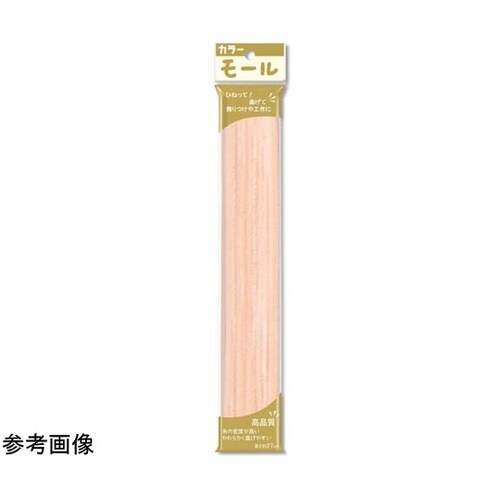 3分モール 単色 ペールオレンジ 1ケー