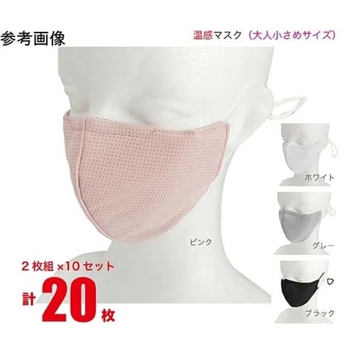 温感マスク 大人女性向け 20.5×12