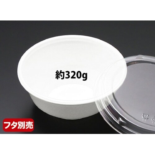 どんぶり容器 RP丼小 本体 白 リスパ